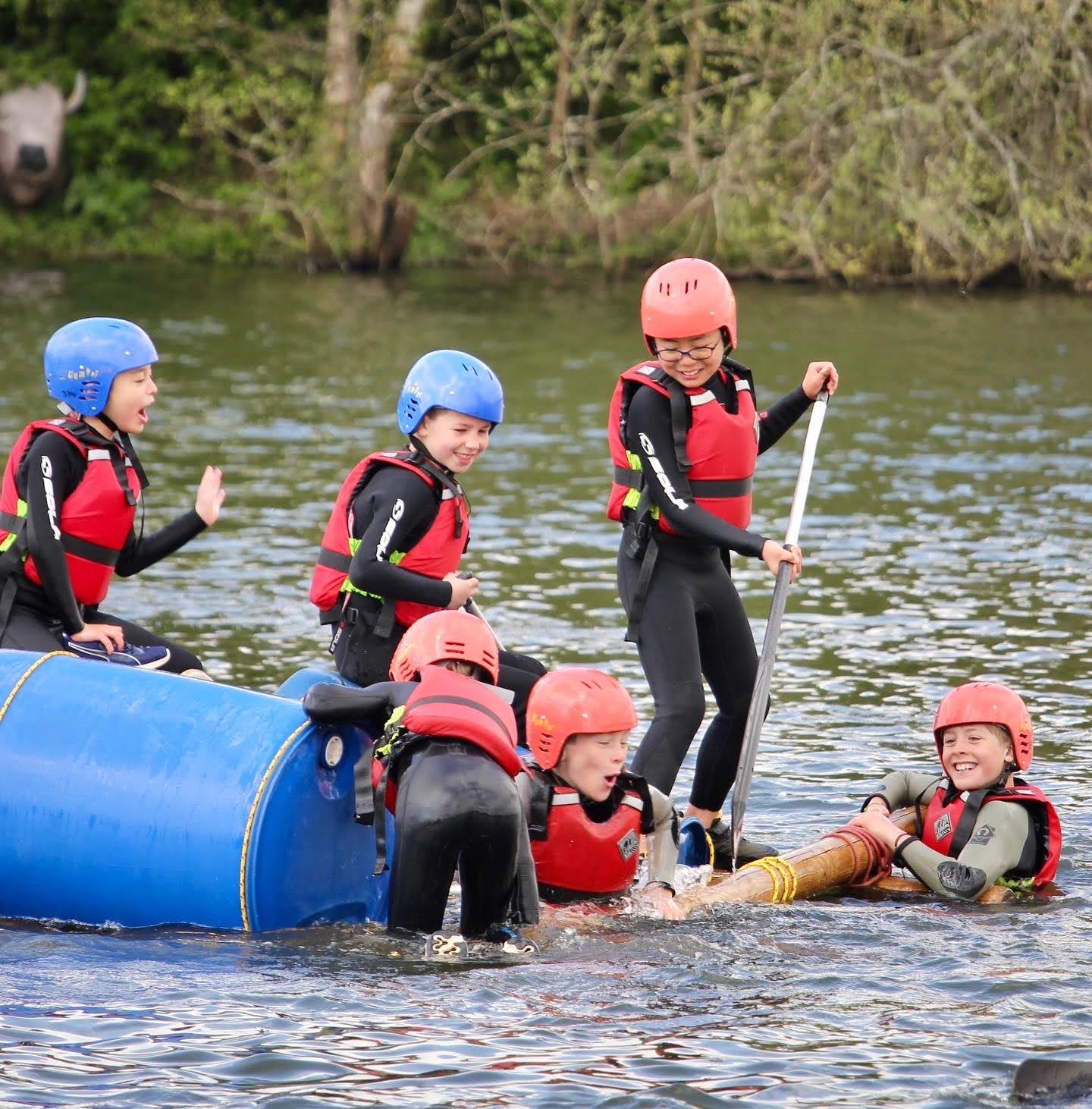 One passenger too many on the Ludgrove raft