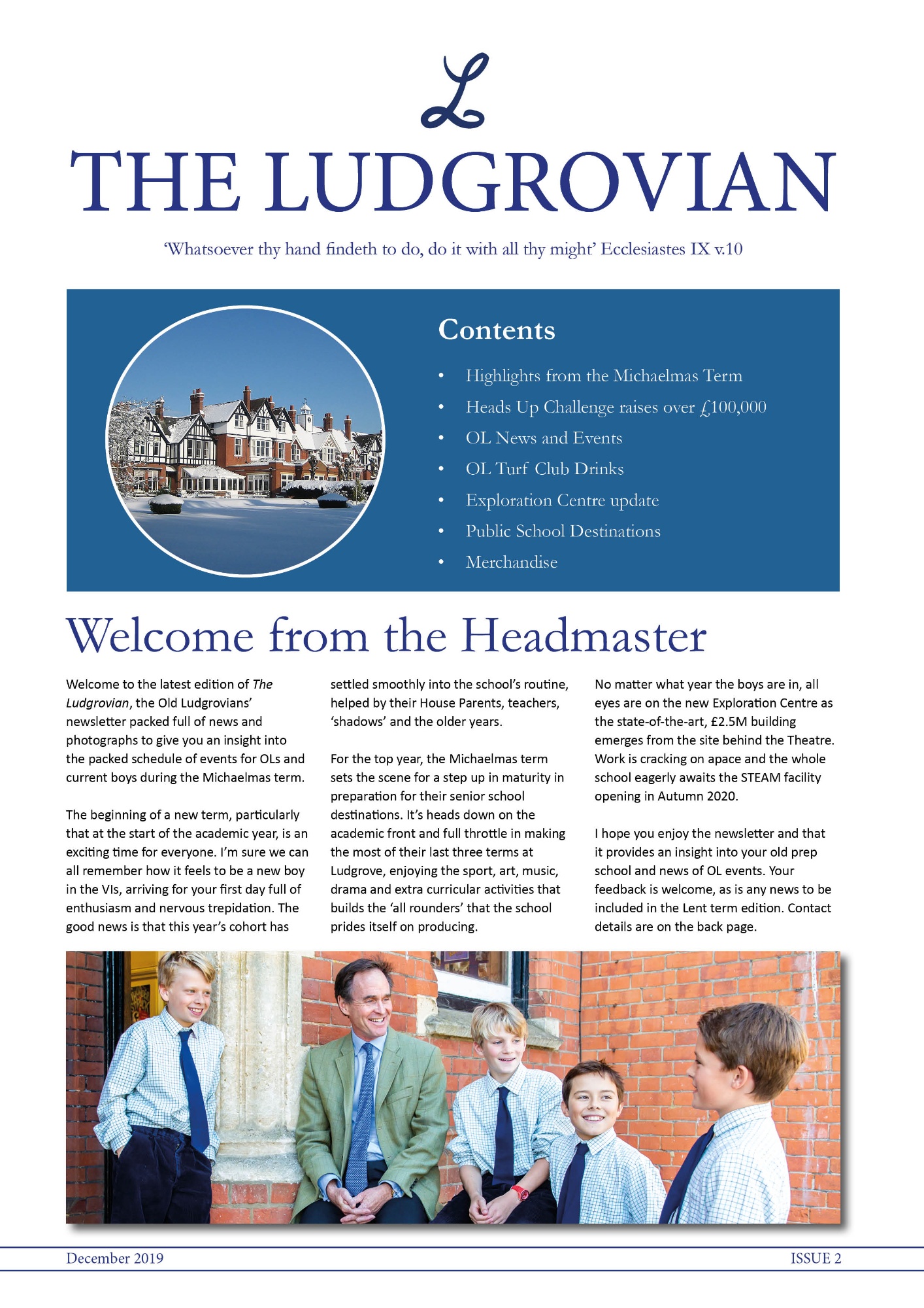 Issue 2 - The Ludgrovian